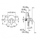 Grohe Eurostyle Cosmopolitan bateria prysznicowa podtynkowa + element podtynkowy
