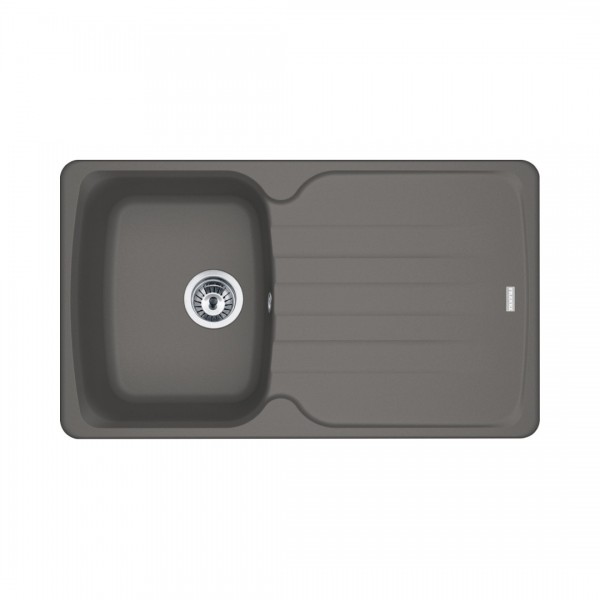 Franke Antea AZG 611-86 zlewozmywak 86x50 cm Fragranit+ kamienny szary 114.0676.246