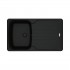 Franke Antea AZG 611-86 zlewozmywak 86x50 cm Fragranit+ czarny mat/czarny mat 114.0693.551