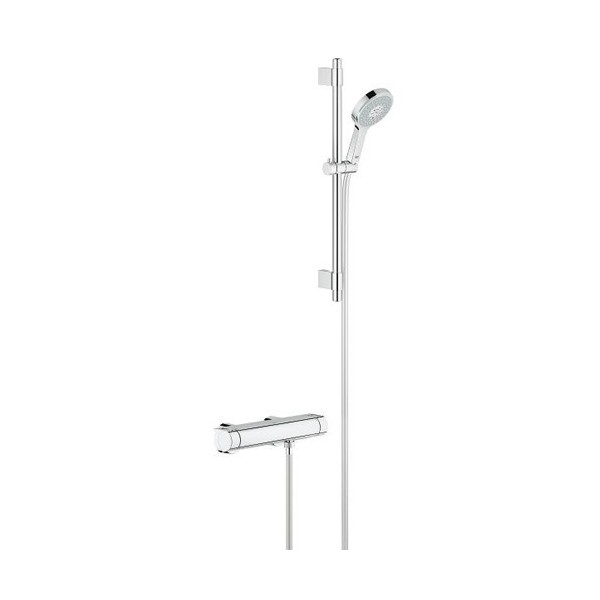 Grohe Grohtherm 2000 bateria prysznicowa z termostatem z zestawem prysznicowym 34281001