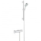 Grohe Grohtherm 2000 bateria prysznicowa z termostatem z zestawem prysznicowym 34281001
