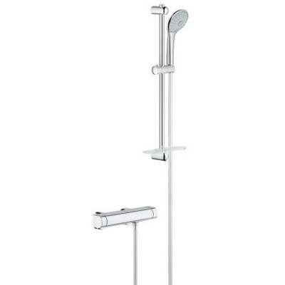 Grohe Grohtherm 2000 bateria prysznicowa z termostatem z zestawem prysznicowym 34195001