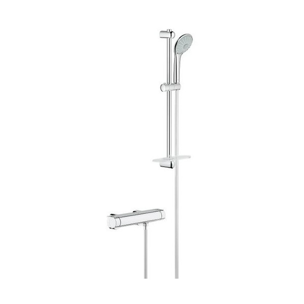 Grohe Grohtherm 2000 bateria prysznicowa z termostatem z zestawem prysznicowym 34195001