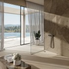 Schedpol Libra brodzik półokrągły 80x80 cm kaszmirowy kamień 3SP.L1O-8080/PK/ST