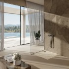 Schedpol Libra brodzik kwadratowy 80x80 cm kaszmirowy 3SP.L1K-8080/PK/ST