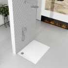 Schedpol Libra Smooth White brodzik prostokątny 70x80 cm 3SP.L1P-7080