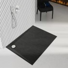 Schedpol Libra brodzik prostokątny 90x160 cm czarny 3SP.L1P-90160/C/ST