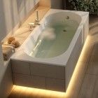 Schedpol Solia wanna prostokątna 150x70 cm biała 3WST.S1P-15070