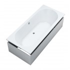 Schedpol Celestia SET wanna prostokątna 170x75 cm z nośnikiem biała 3WSP.CS1P-17075