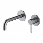 Omnires Y bateria umywalkowa podtynkowa wylewka 18,5 cm nikiel Y1215HNI