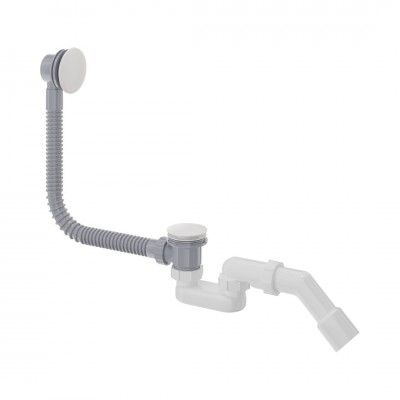 Deante syfon wannowy klik klak biały mat NHC_A57B