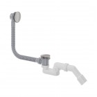 Deante syfon wannowy klik klak stal szczotkowana NHC_F57B