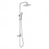Deante Blur zestaw natryskowy ścienny z deszczownicą chrom NQL_04XM