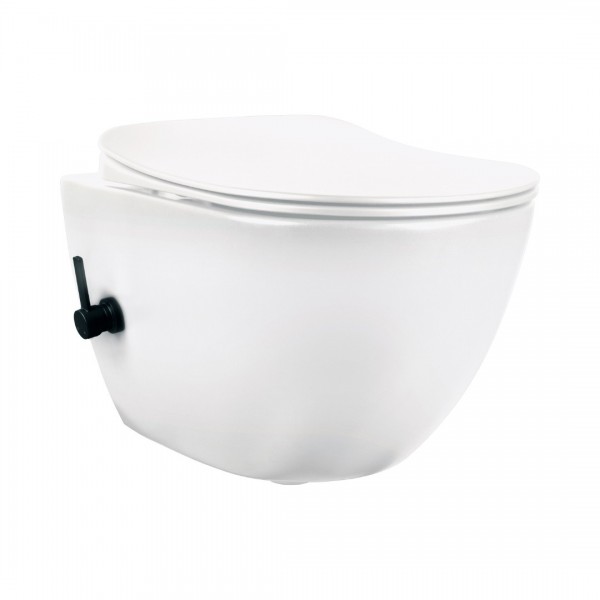 Deante Peonia miska WC wisząca z funkcją bidetu biała CBP_6WNW