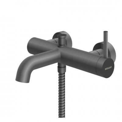 Kohlman Axel bateria wannowa ścienna grafit szczotkowany QW110AG