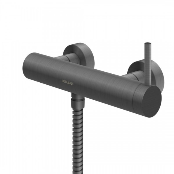 Kohlman Axel bateria prysznicowa ścienna grafit szczotkowany QW120AG