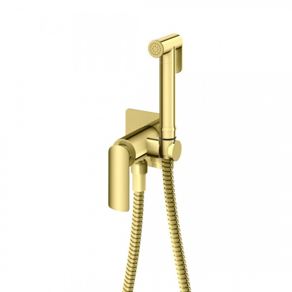 Kohlman Experience bateria bidetowa podtynkowa złoty połysk QW135EGD