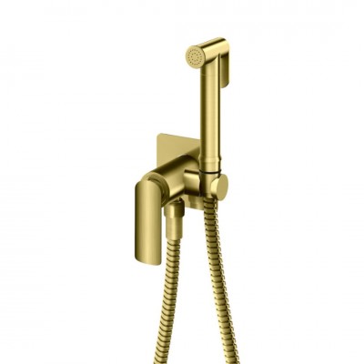 Kohlman Experience bateria bidetowa podtynkowa złoto szczotkowane QW135EGDB