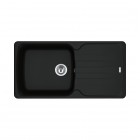 Franke Antea AZG 611-97 XL zlewozmywak 97x50 cm Fragranit+ czarny mat 114.0676.241