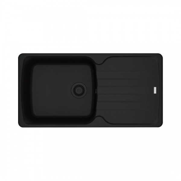 Franke Antea AZG 611-97 XL zlewozmywak 97x50 cm Fragranit+ czarny mat/czarny mat 114.0693.550