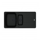 Franke Antea AZG 651-97 zlewozmywak 97x50 cm Fragranit+ czarny mat/czarny mat 114.0693.549