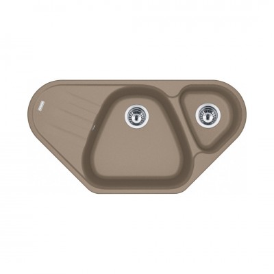 Franke Antea AZG 661-E zlewozmywak 96x50 cm Fragranit+ cappuccino 114.0676.227