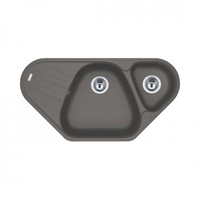 Franke Antea AZG 661-E zlewozmywak 96x50 cm Fragranit+ kamienny szary 114.0676.229