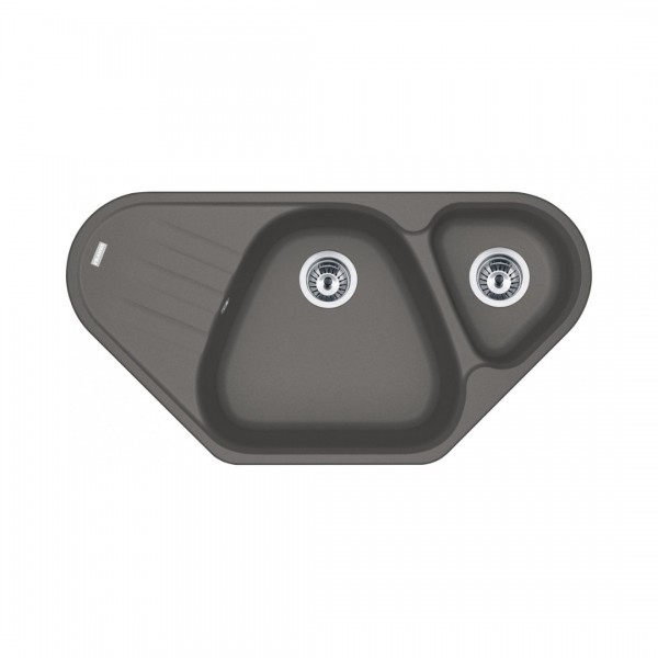 Franke Antea AZG 661-E zlewozmywak 96x50 cm Fragranit+ kamienny szary 114.0676.229