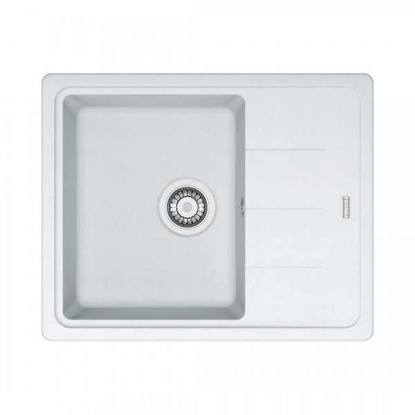 Franke Basis BFG 611-62 zlewozmywak 62x50 cm Fragranit+ biały polarny 114.0676.304