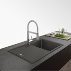 Franke Basis BFG 611-78 zlewozmywak 78x50 cm Fragranit+ łupkowy szary 114.0716.317