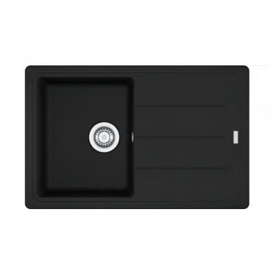 Franke Basis BFG 611-78 zlewozmywak 78x50 cm Fragranit+ czarny mat 114.0676.298