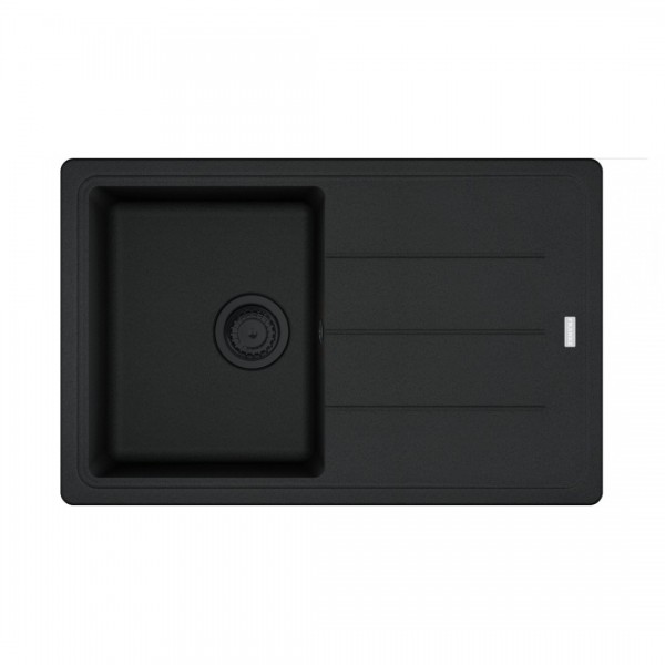 Franke Basis BFG 611-78 zlewozmywak 78x50 cm Fragranit+ czarny mat/czarny mat 114.0693.557