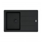 Franke Basis BFG 611-78 zlewozmywak 78x50 cm Fragranit+ czarny mat/czarny mat 114.0693.557