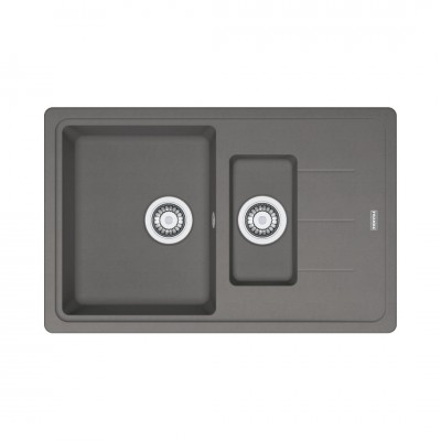 Franke Basis BFG 651-78 zlewozmywak 78x50 cm Fragranit+ kamienny szary 114.0676.281