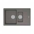 Franke Basis BFG 651-78 zlewozmywak 78x50 cm Fragranit+ kamienny szary 114.0676.281