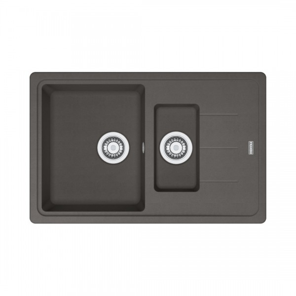 Franke Basis BFG 651-78 zlewozmywak 78x50 cm Fragranit+ łupkowy szary 114.0716.319