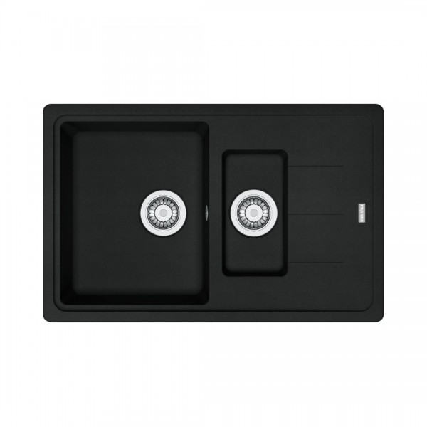 Franke Basis BFG 651-78 zlewozmywak 78x50 cm Fragranit+ czarny mat 114.0676.284