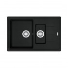 Franke Basis BFG 651-78 zlewozmywak 78x50 cm Fragranit+ czarny mat 114.0676.284