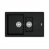 Franke Basis BFG 651-78 zlewozmywak 78x50 cm Fragranit+ czarny mat 114.0676.284