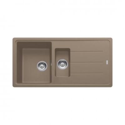 Franke Basis BFG 651-97 zlewozmywak 97x50 cm Fragranit+ cappuccino 114.0676.273