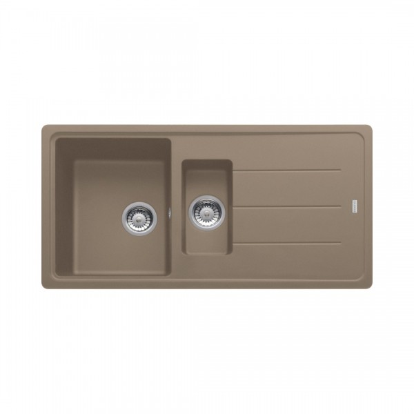 Franke Basis BFG 651-97 zlewozmywak 97x50 cm Fragranit+ cappuccino 114.0676.273