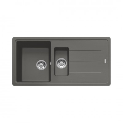 Franke Basis BFG 651-97 zlewozmywak 97x50 cm Fragranit+ kamienny szary 114.0676.274