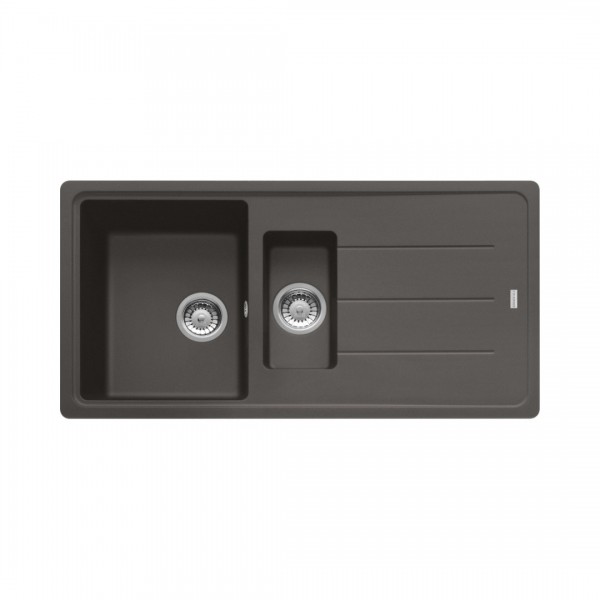 Franke Basis BFG 651-97 zlewozmywak 97x50 cm Fragranit+ łupkowy szary 114.0716.320