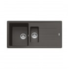 Franke Basis BFG 651-97 zlewozmywak 97x50 cm Fragranit+ łupkowy szary 114.0716.320