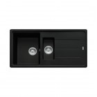 Franke Basis BFG 651-97 zlewozmywak 97x50 cm Fragranit+ czarny mat 114.0676.277