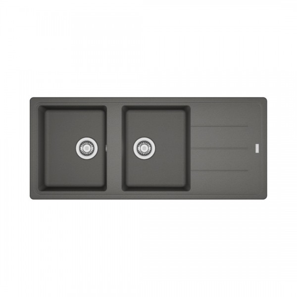 Franke Basis BFG 621-116 zlewozmywak 116x50 cm Fragranit+ kamienny szary 114.0676.262