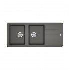 Franke Basis BFG 621-116 zlewozmywak 116x50 cm Fragranit+ kamienny szary 114.0676.262