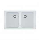 Franke Basis BFG 620-34-34 zlewozmywak 86x50 cm Fragranit+ biały polarny 114.0676.270
