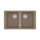 Franke Basis BFG 620-34-34 zlewozmywak 86x50 cm Fragranit+ cappuccino 114.0676.267