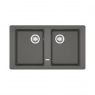 Franke Basis BFG 620-34-34 zlewozmywak 86x50 cm Fragranit+ kamienny szary 114.0676.268